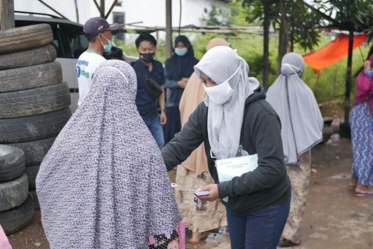 Warga Tiga Desa Antusias Sambut Kedatangan Relawan Perempuan Manis