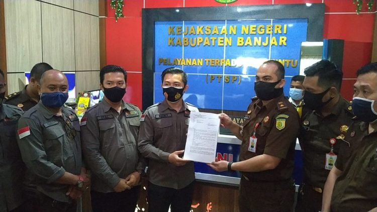 Berkas Netralitas Camat Aluh Aluh Sudah Dilimpahkan Ke Kejaksaan Negeri Kabupaten Banjar