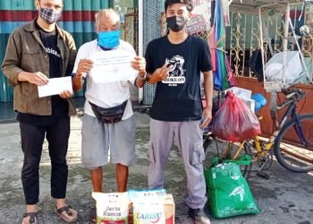 Di Hari Pahlawan, Kong Aseng Dapat Bantuan Dari Shalokal.com Dan Kitabisa.com