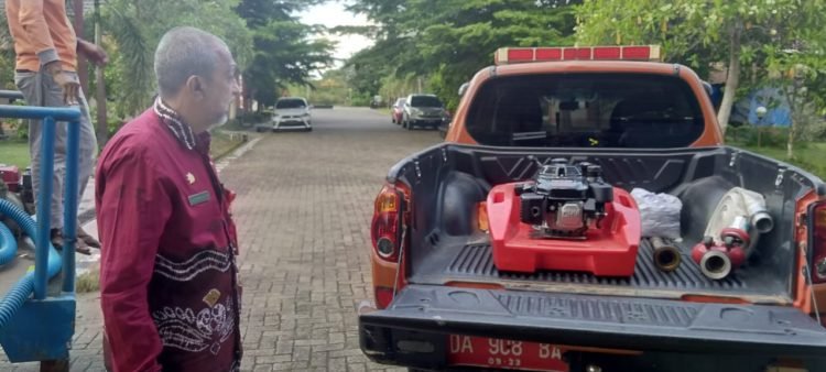 BPBD Kabupaten Banjar Mempunyai Alat Penyedot Air Apung