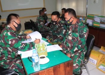 Kodim 1006 Martapura Kedatangan Tim Pengawas Dan Pemerikasa