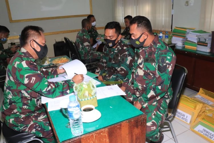 Kodim 1006 Martapura Kedatangan Tim Pengawas Dan Pemerikasa