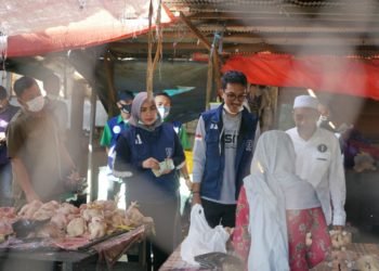 H Saidi Mansyur Lakukan Blusukan Ke Pasar Batuah Martapura