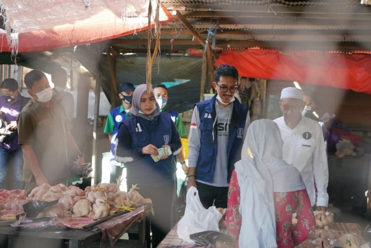 H Saidi Mansyur Lakukan Blusukan Ke Pasar Batuah Martapura