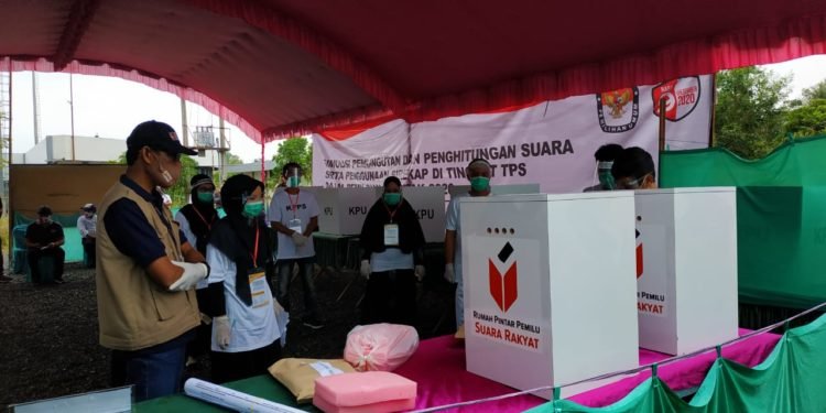 KPU Kabupaten Banjar Lakukan Simulasi Pemilihan