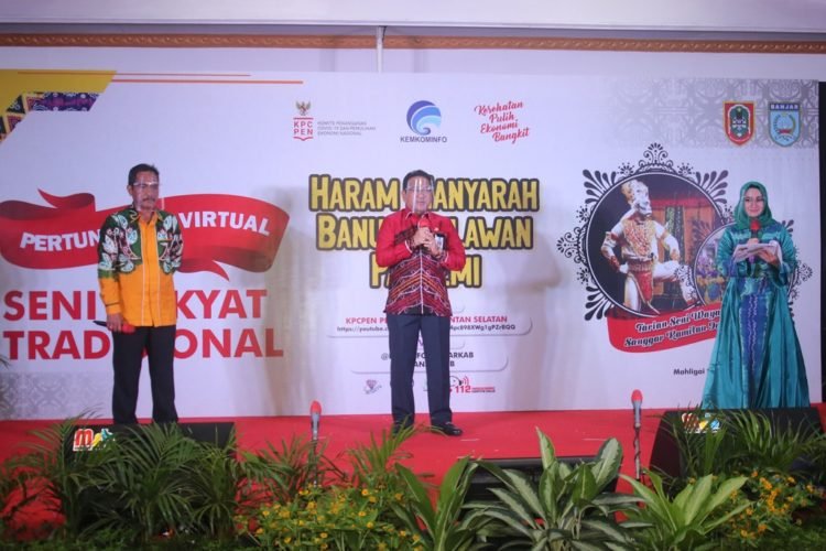 Kominfo Banjar Gelar Pertunjukan Wayang Gong