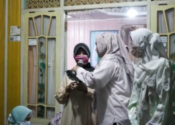 Walau Malam Hari, RPM Penuhi Undangan Warga Desa Bincau Kecamatan Martapura