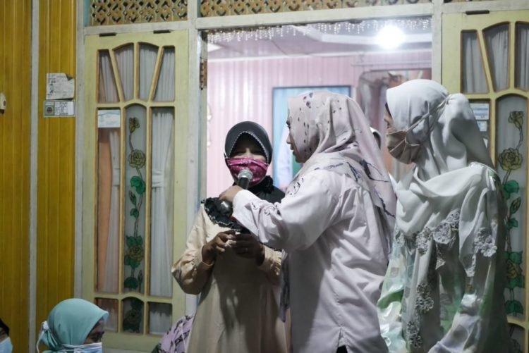 Walau Malam Hari, RPM Penuhi Undangan Warga Desa Bincau Kecamatan Martapura