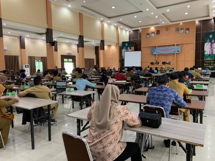 Guna Pengelolaan Keuangan Yang Baik, DPMD Kabupaten Banjar Gelat Kegiatan Siskeudes