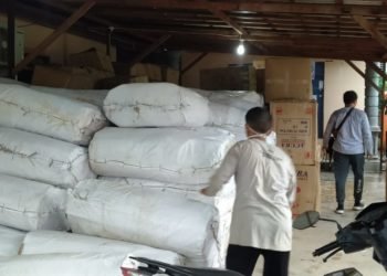 Logistik Protokol Keshatan Sudah Berada Di KPU Kabupaten Banjar
