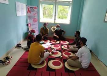 KPA Kabupaten Banjar Bersama KDS Sinkronkan Data ODHA