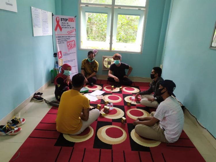 KPA Kabupaten Banjar Bersama KDS Sinkronkan Data ODHA