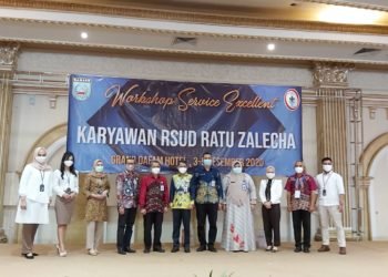 RSUD Ratu Zalecha Lakukan Workshon Cervice Excellent Kepada Karyawannya