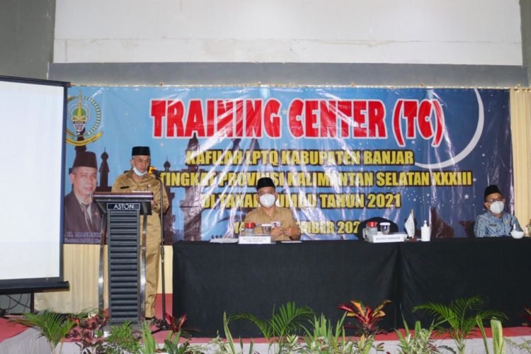 Hadapi MTQ Tanah Bumbu, LPTQ Kabupaten Banjar Gelar Training Center