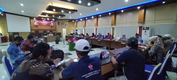 KPA Kabupaten Banjar Lakukan Evaluasai Kegiatan Tahun 2020