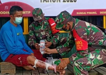 Warga Sungai Pinang Kini Sudah Bisa Berjalan Lagi