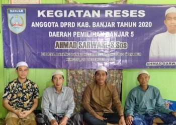 Warga Batang Banyu Sampaikan Aspirasi Kepada Anggota DPRD Kabupaten Banjar Saat Reses