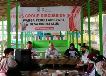 Warga Cindai Alus Bentuk Desa Peduli AIDS