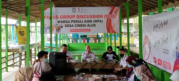 Warga Cindai Alus Bentuk Desa Peduli AIDS