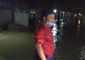 Ketua DPRD Kabupaten Banjar Pantau Banjir Tengah Malam