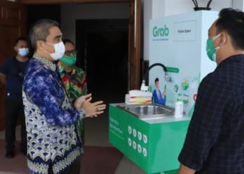 Yuk Intip! Hadiah Akhir Tahun Dari Team Grab Banjarmasin untuk Pemko Banjarbaru