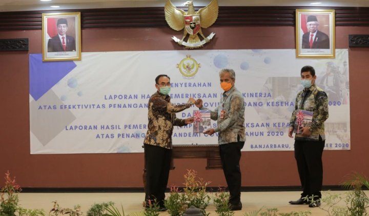 Begini Nilai LHP Kota Idaman Terkait Penanganan Pandemi Covid-19 Tahun Anggaran 2020