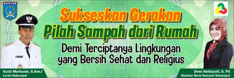 Mulai Awal Tahun 2021, Kelurahan Sekumpul Akan Lakukan Pengelolaan Sampah Sendiri