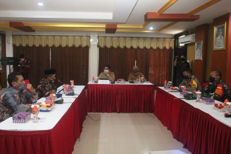 Pemerintah Dan Forkopimda Tanyakan Kelengkapan Pilkada Dengan KPU Banjar
