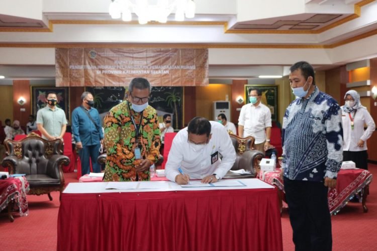 Sekda Banjar Ikuti Rapat FGD Tentang Penertiban Pemanfaatan Ruang