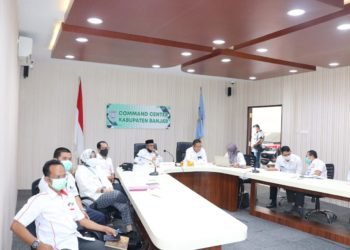 Sekda Banjar Ikuti Rapat FGD Tentang Penertiban Pemanfaatan Ruang