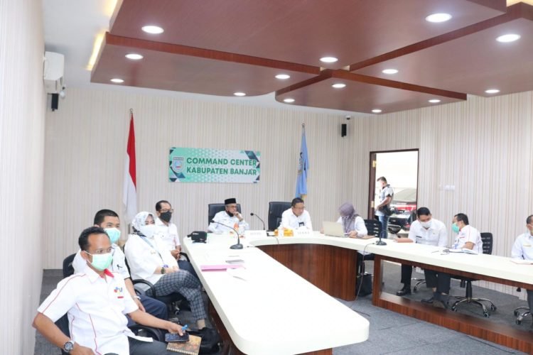 Sekda Banjar Ikuti Rapat FGD Tentang Penertiban Pemanfaatan Ruang