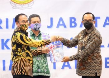 Bupati Banjar Hadiri Acara Sertijab Kepala BPK Perwakilan Provinsi Kalimantan Selatan