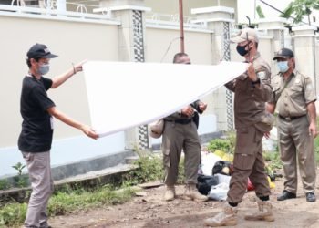 Dimasa Tenang , APK Di Kabupaten Banjar Ditertibkan