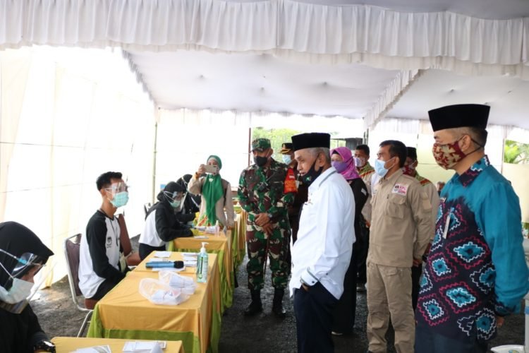 Monitoring Pelaksanaan Pilkada, Bupati Banjar Kunjungi TPS