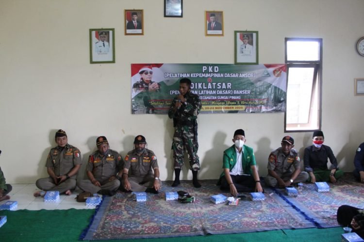 GP Ansor Kabupaten Banjar Lakukan PKD – Diklatsar Di Kecamatan Sungai Pinang