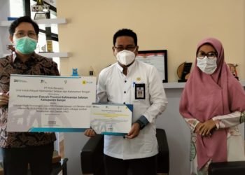 Bayar Tagihan Listrik Tepat Waktu,  Pemkab Banjar Terima Penghargaan