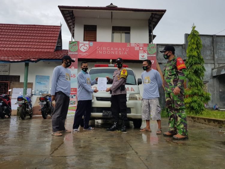 Kampung Tangguh Banua Desa Cintapuri Dapatkan Mobil Dan Bangunan