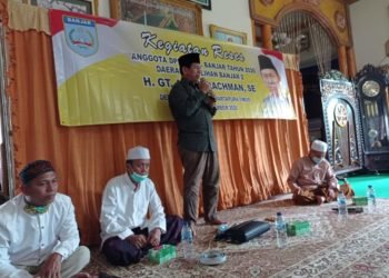 Ada 3 Poin Yang Disampaikan Masyarakat Kepada H. Gusti Abdurrahman Saat Reses
