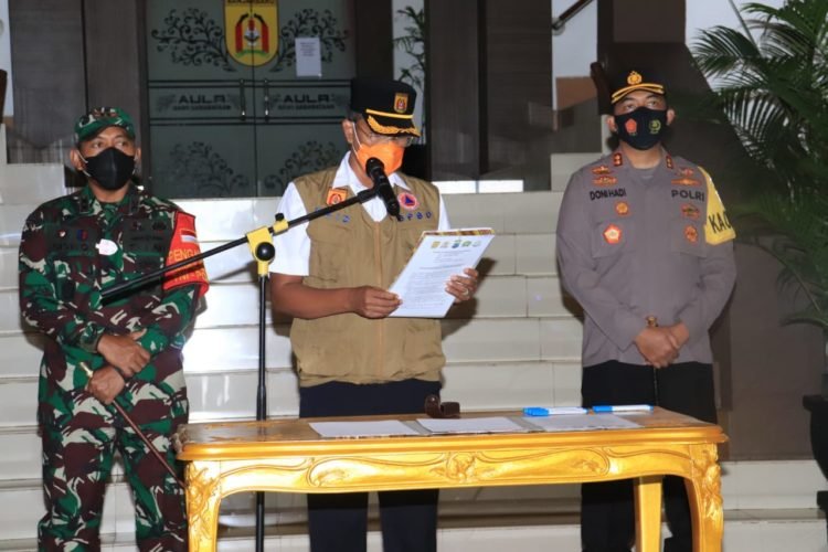 Dandim 1006 Martapura: Maklumat Pemberlakuan Jam Malam Di Banjarbaru
