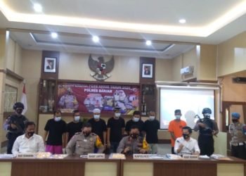Polres Banjar Gelar Konferensi Pers, Perbandingan Kasus 2019 Dengan 2020