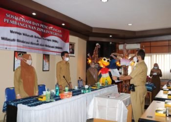 Pencanangan Zona Integritas WBK Di Bapenda Kabupaten Banjar