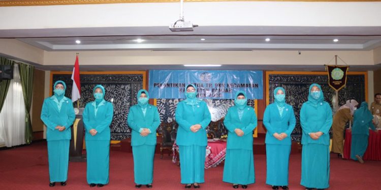 Ketua PKK Kecamatan Di Kabupaten Banjar Dilantik