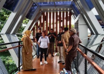 Projek JPO di Banjarbaru Belum Selesai, Komisi III Tinjau ke Lapangan