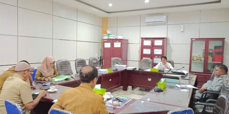 Saat RDP, Dinas Pertanian Kabupaten Banjar Ungkap Penyebab Turunnya Hasil Pertanian
