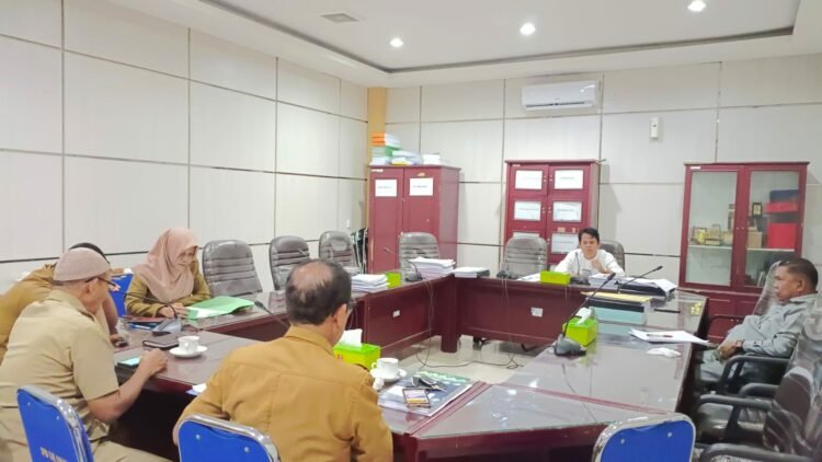 Saat RDP, Dinas Pertanian Kabupaten Banjar Ungkap Penyebab Turunnya Hasil Pertanian