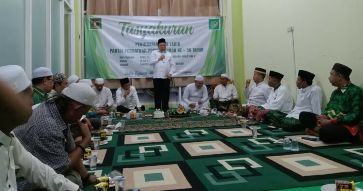 Harlah PPP, Ini Yang Disampaikan Syaifullah Tamliha Kepada DPC PPP Kabupaten Banjar