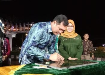 JPO Pertama di Banjarbaru Milik Pemerintah Diresmikan Walikota