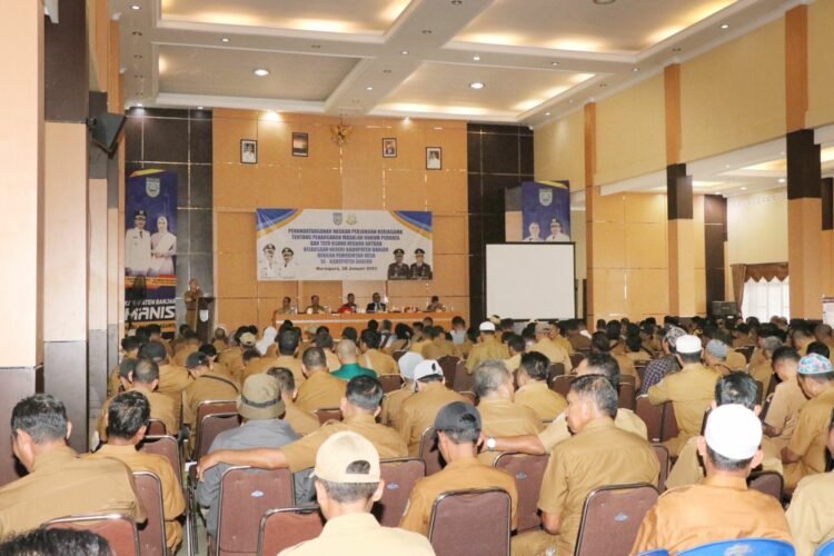Pemerintah Lakukan Kerjasama Dengan Kejaksaan Negeri Kabupaten Banjar Dalam Tingkatkan Kinerja Desa