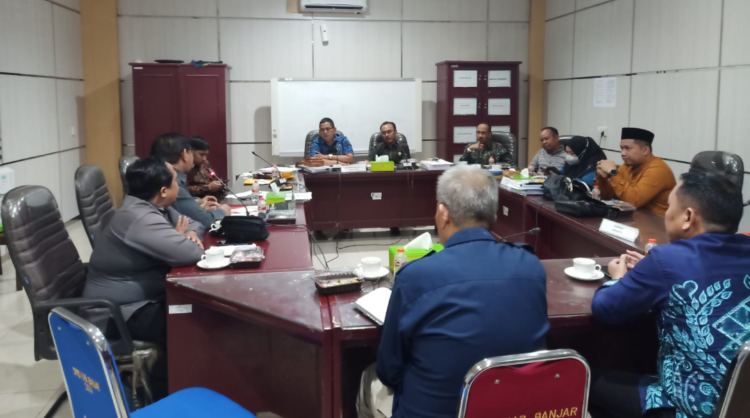 Komisi I DPRD Kabupaten Banjar Tanyakan Pemutakhiran DPT Kepada KPU Kabuapten Banjar