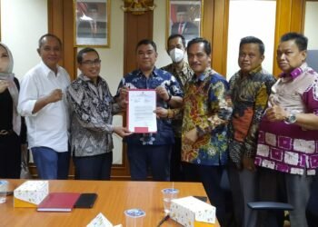 Komisi III DPRD Kabupaten Banjar Bersama Kominfo Kabupaten Banjar Datangi Kementerian Kominfo RI